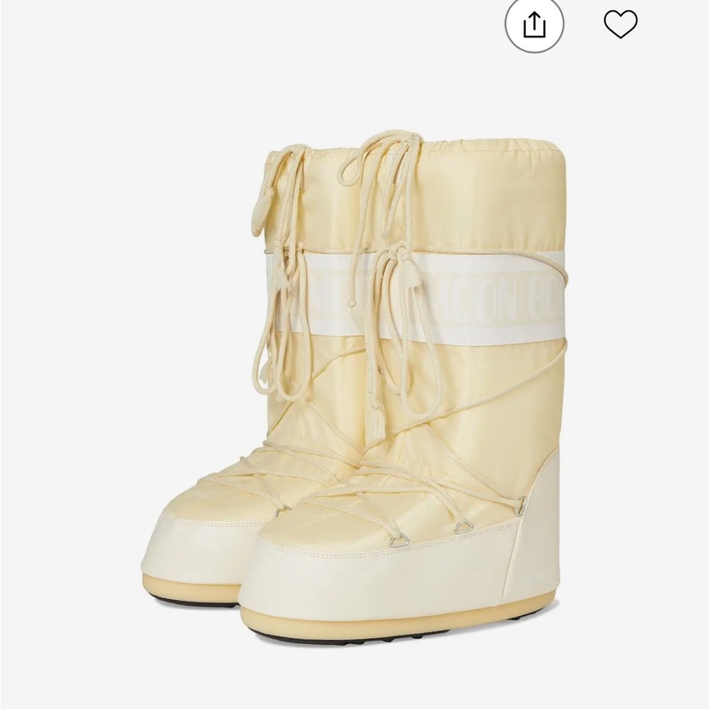 Moon Boot Cream Winter & Rain Boots